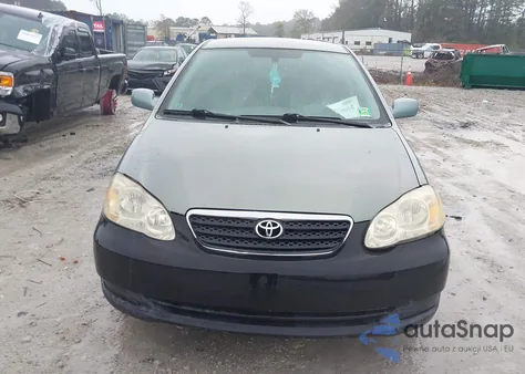 2006 Toyota Corolla Le z USA, uszkodzony, nr VIN 2T1BR32EX6C580932